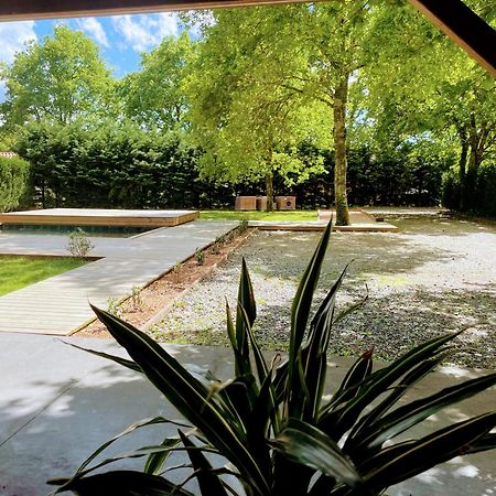 L Estanguet Maison Octogonale En Foret Rion-Des-Landes Exterior foto